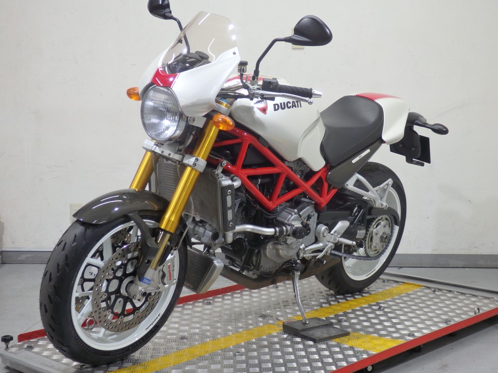 ドゥカティ モンスターS4RSテスタストレッタ ラペレッツァフルエキマフラー