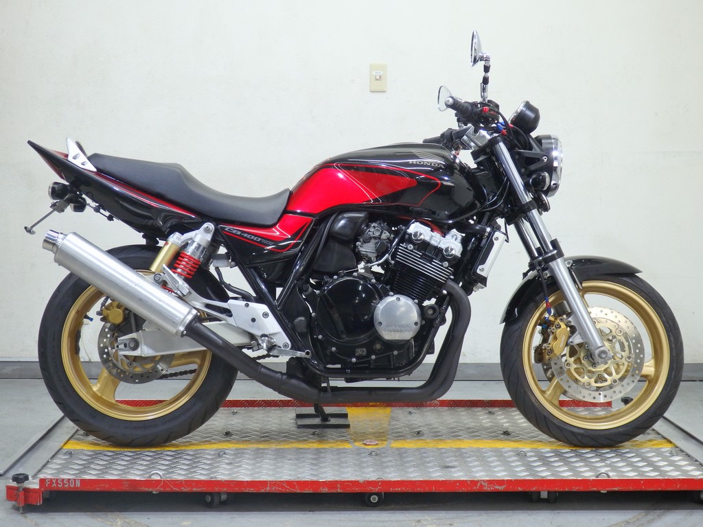 cb400sb spec3 nc39 引き延ばさ 車検2年 走行距離27500 cb400sf